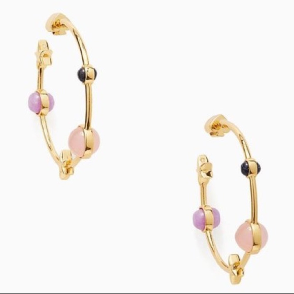 Kate Spade Authentic On The Rocks Hoops - Picture 14 of 15